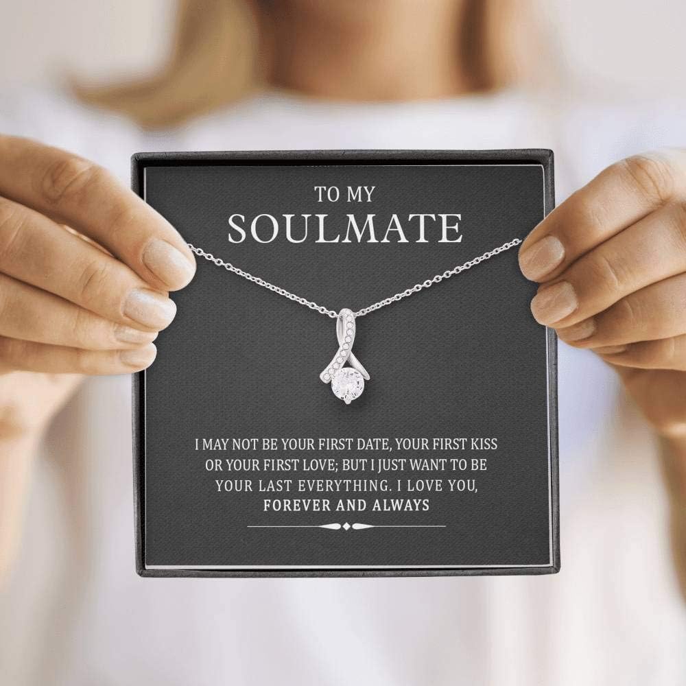 To My Soulmate: Love Beyond Words - Alluring Beauty Necklace