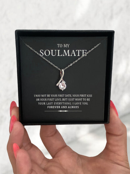 To My Soulmate: Love Beyond Words - Alluring Beauty Necklace